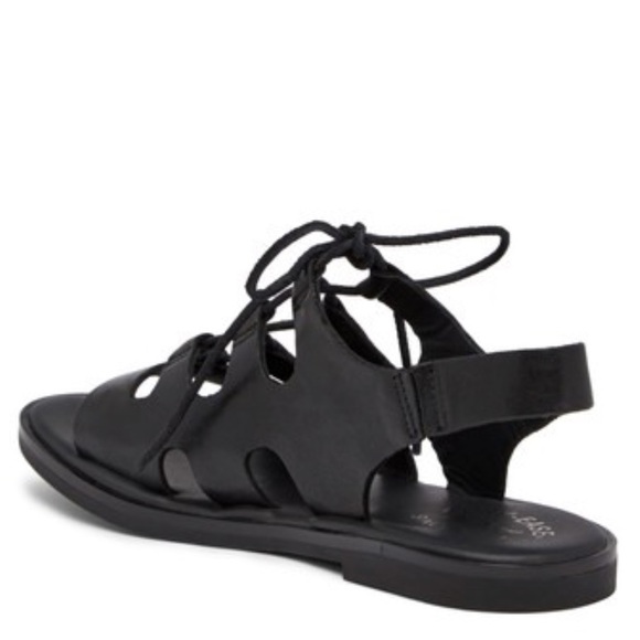 Saga Leather Ghillie Lace Up Sandals - Picture 4 of 6